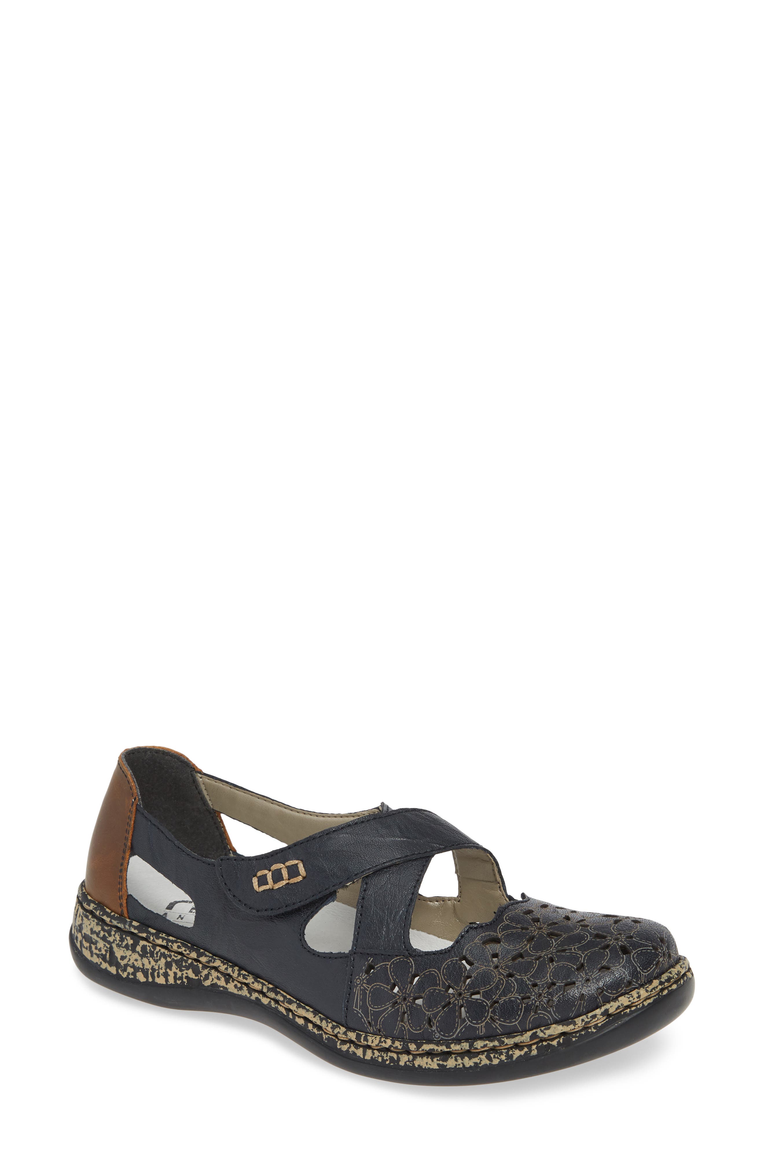 Rieker Antistress Daisy H4 Flat, Blue