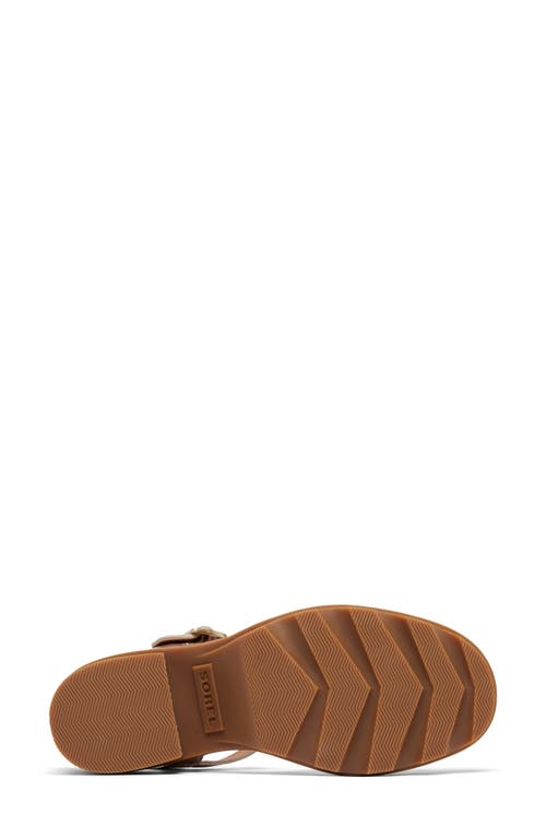 SOREL SOREL JOANIE ANKLE STRAP PLATFORM SANDAL 