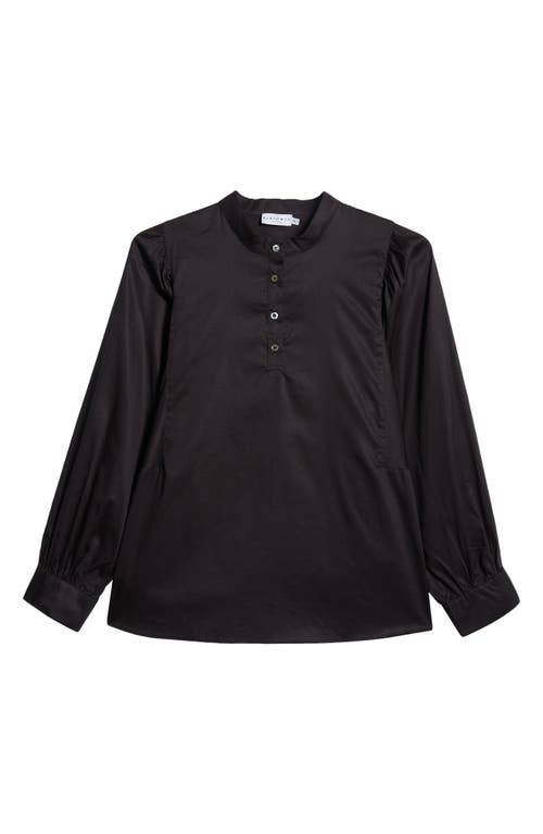 HARSHMAN HARSHMAN BARBERA COTTON SATEEN TOP