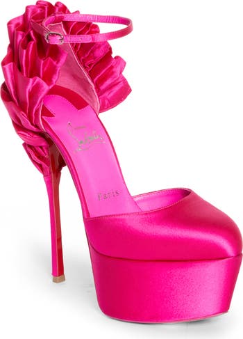 Christian louboutin outlet pink heels