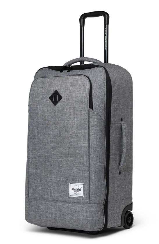 Shop Herschel Supply Co Heritage™ Softshell Medium Luggage In Raven Crosshatch