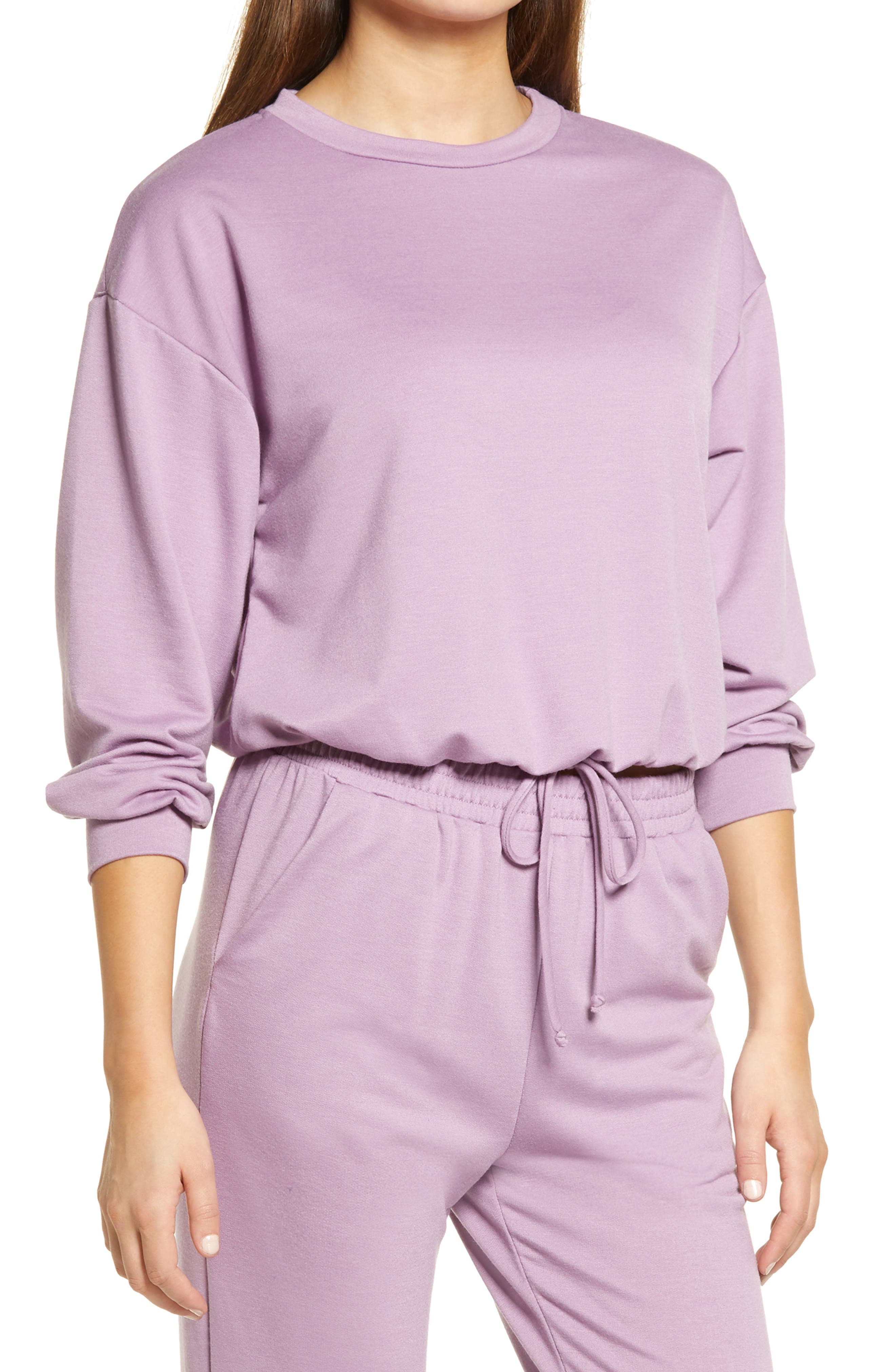 ALL IN FAVOR ALL IN FAVOR FRENCH TERRY DRAWSTRING PULLOVER,191446371387