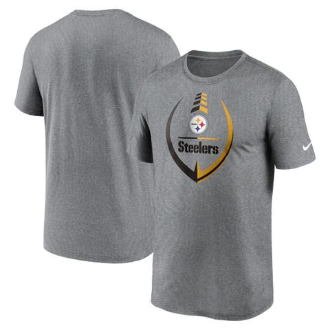 Men's Refried Apparel Heather Gray Detroit Lions Sustainable Angle