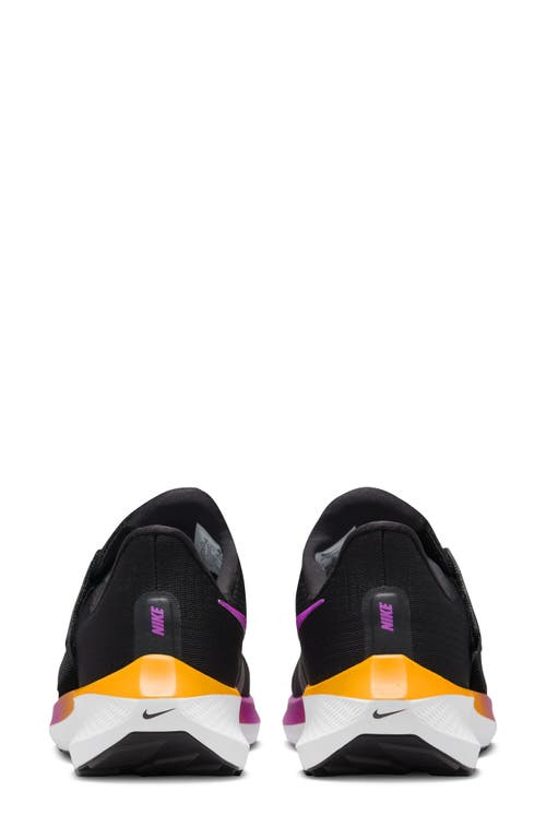 Shop Nike Air Zoom Pegasus 39 Flyease Running Shoe In Black/orange/white