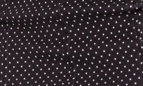 Shop Edikted Laine Polka Dot Miniskirt In Black And White