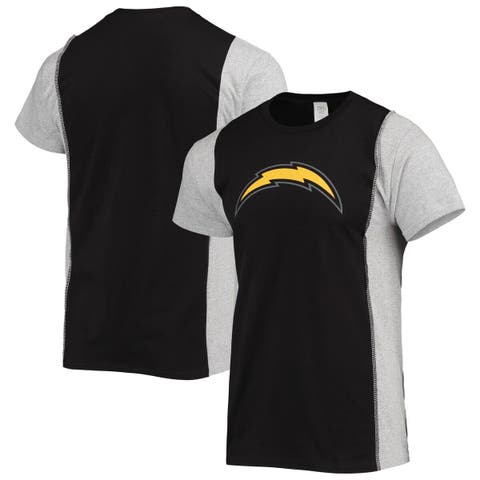 Refried Apparel Men's Refried Apparel Navy/Orange Denver Broncos  Sustainable Upcycled Split T-Shirt