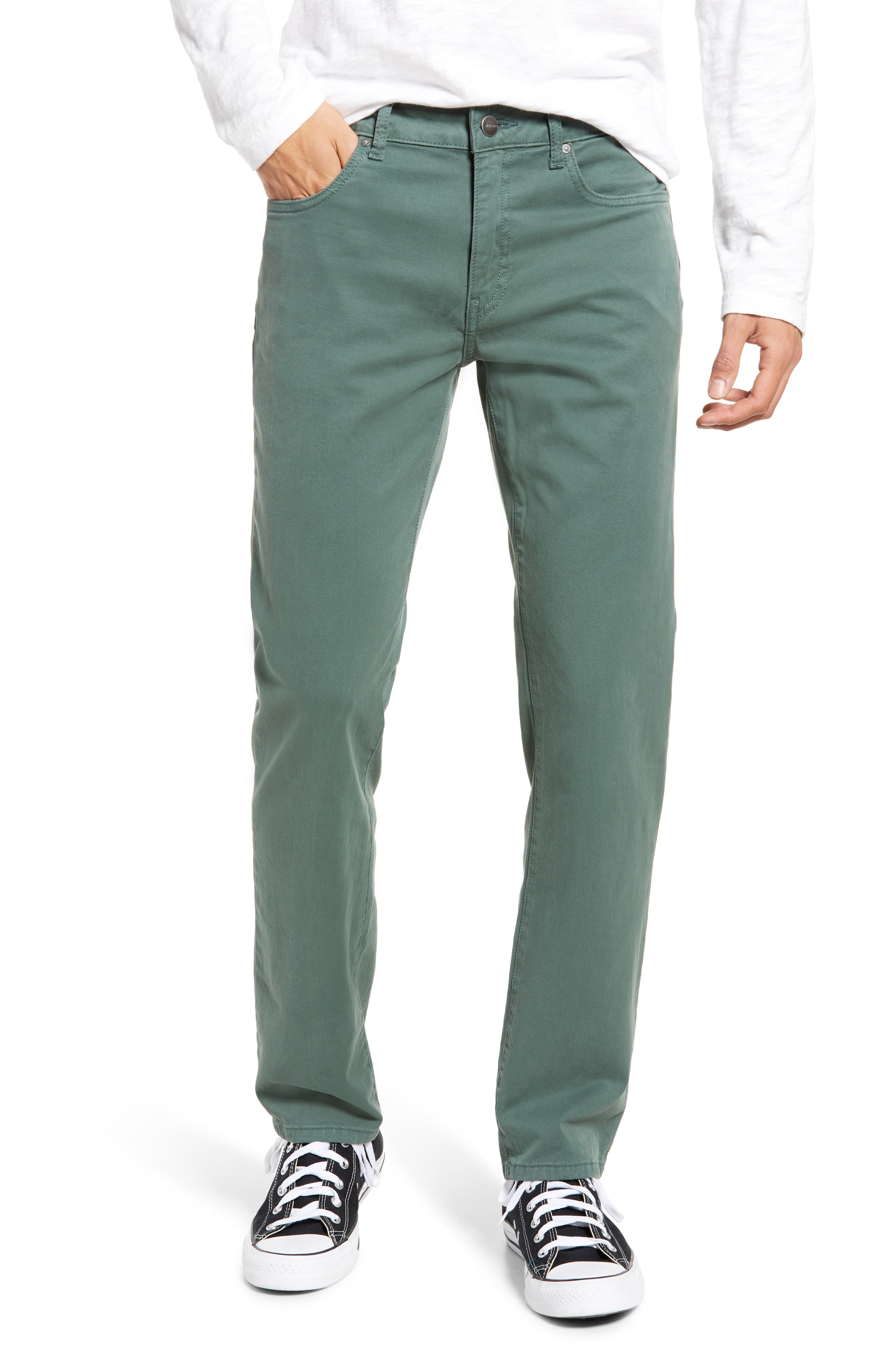 mens light green jeans