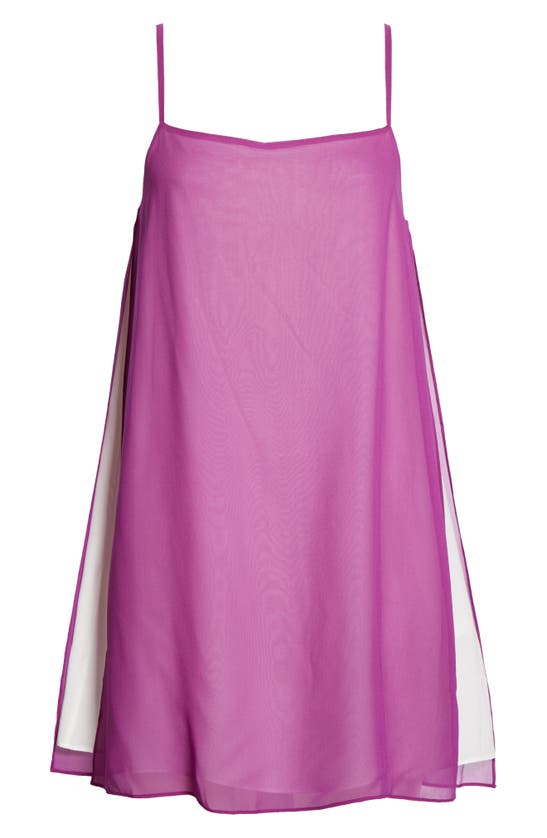 Club Monaco Cloud Silk Slipdress In Dahlia