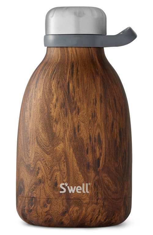S'Well Roamer 40-Ounce Insulated Stainless Steel Travel Pitcher in Teakwood at Nordstrom