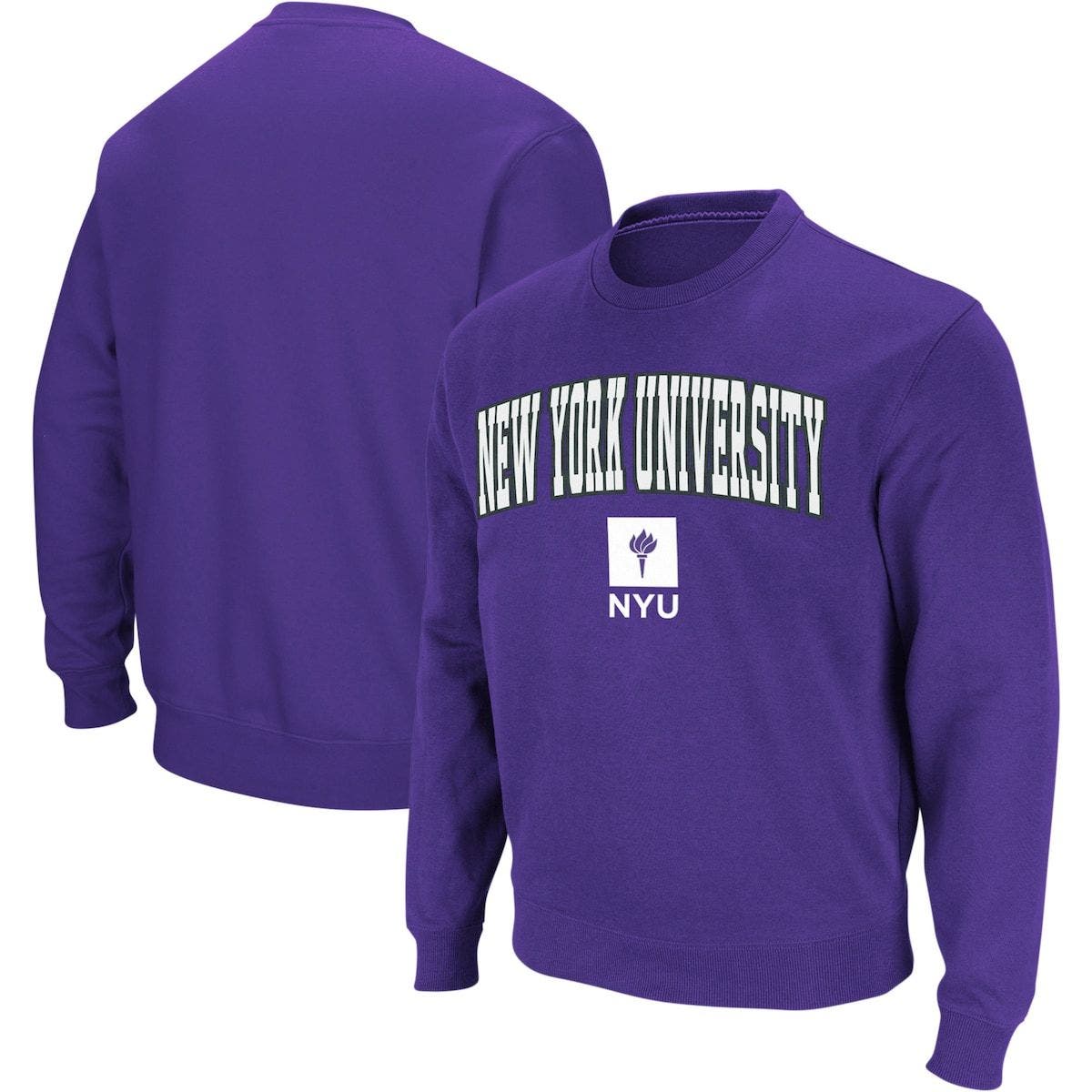 nyu crew neck