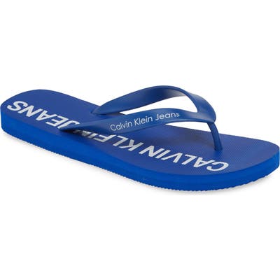 Calvin Klein Jeans Errol Flip Flop, Blue