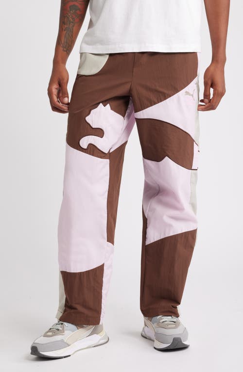 PUMA x KidSuper Cell Pants in Espresso Brown 