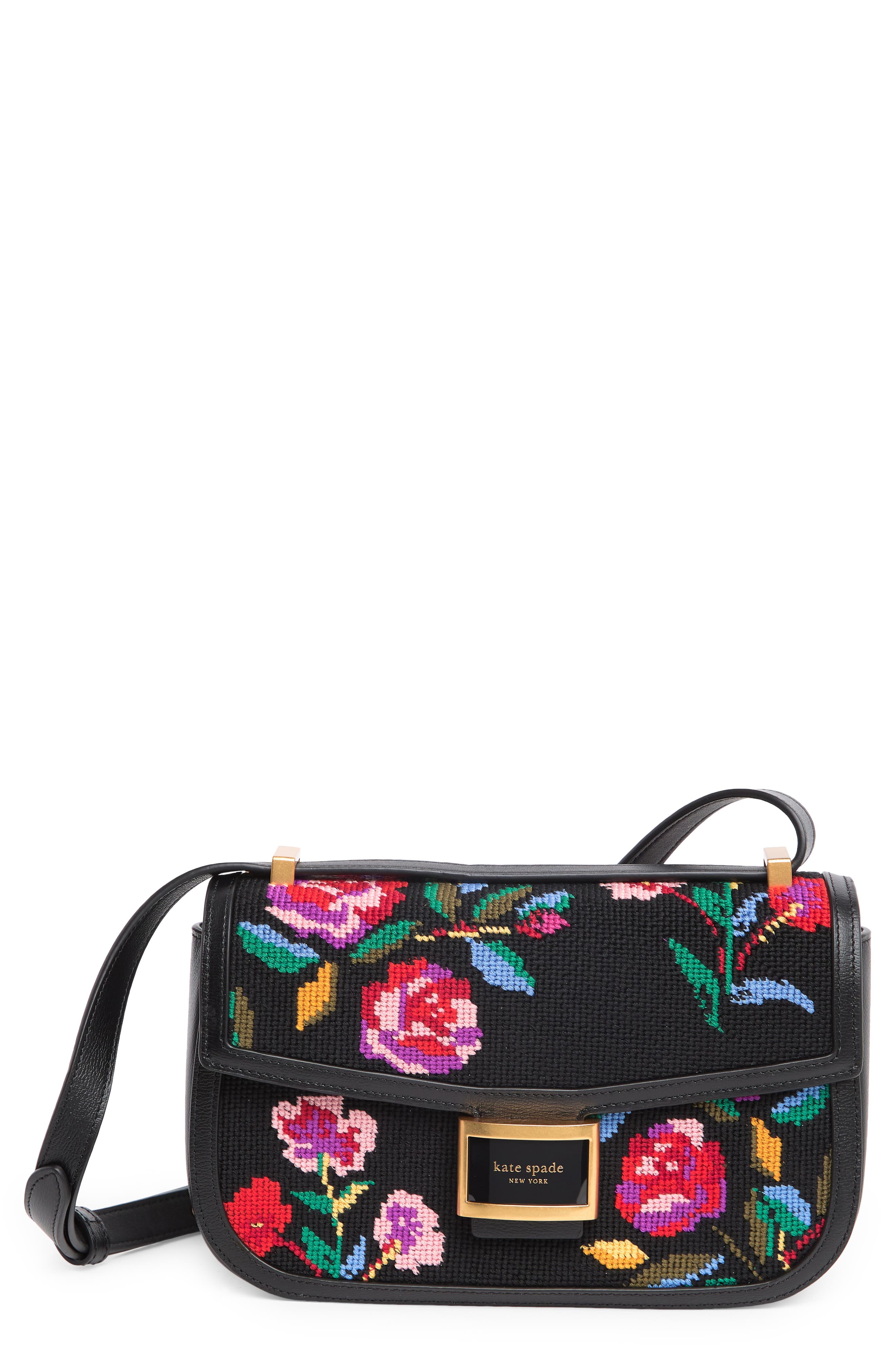 kate spade new york needlepoint & leather crossbody bag Nordstromrack