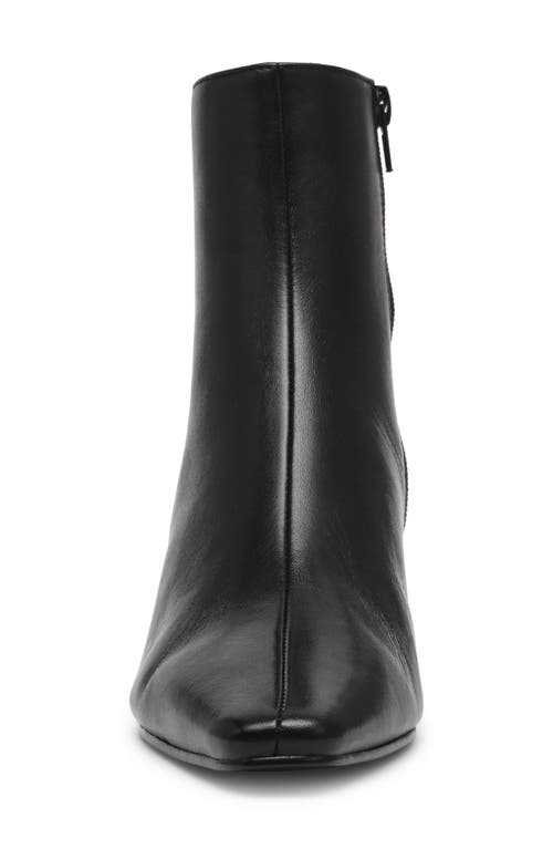 Shop Steve Madden Delvie Bootie In Black Leather