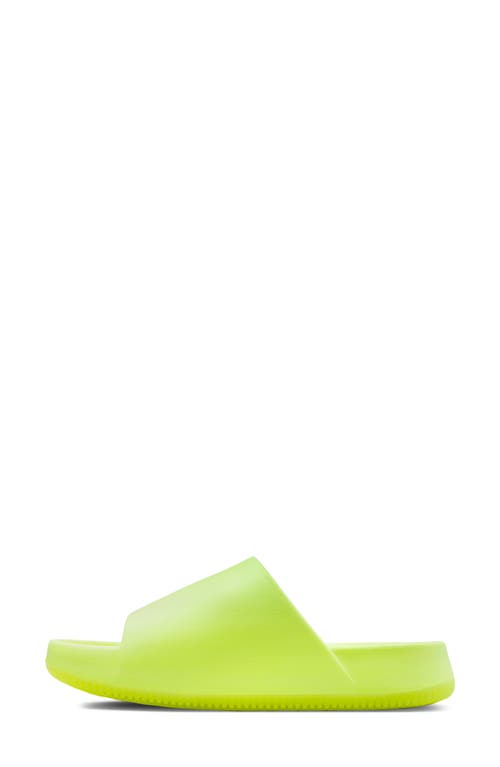 Nike Mens Calm Slides In Volt/volt