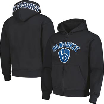 Brewers full zip hoodie 2025