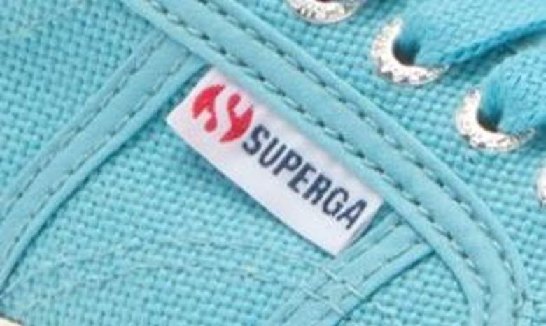Shop Superga Kids' Jcot Classic Sneaker In Blue Light Dusty-favorio