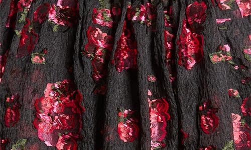ERDEM ERDEM FLORAL FIL COUPÉ COCKTAIL DRESS 