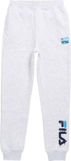 White 2025 fila joggers