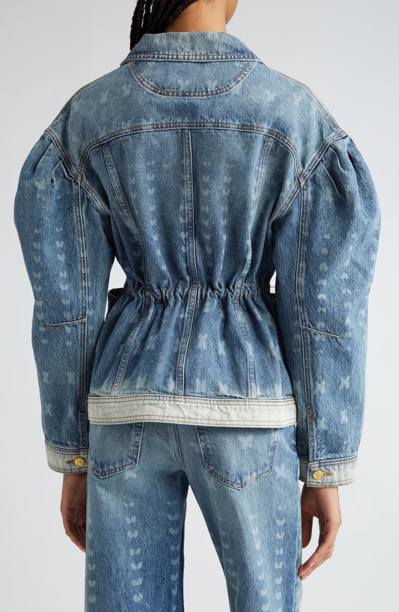 Ulla Johnson Odette Puff Sleeve Denim Jacket | Nordstrom