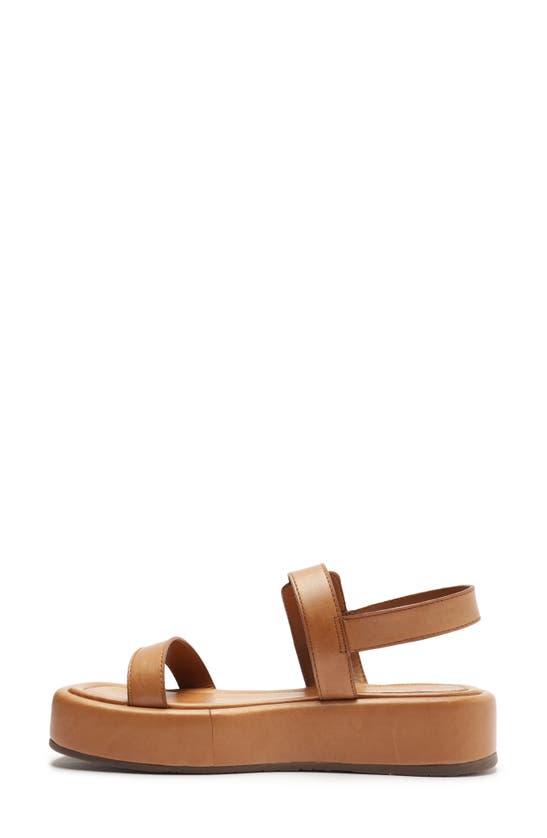 Shop Schutz Wavy Ankle Strap Platform Sandal In Miele