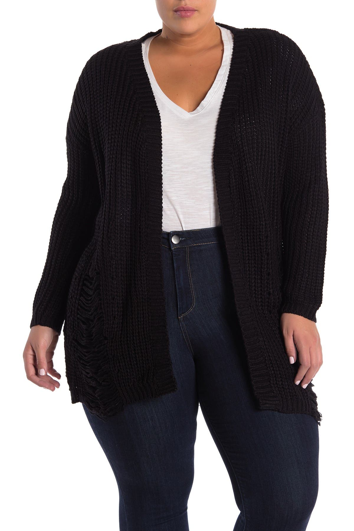 derek heart cardigan