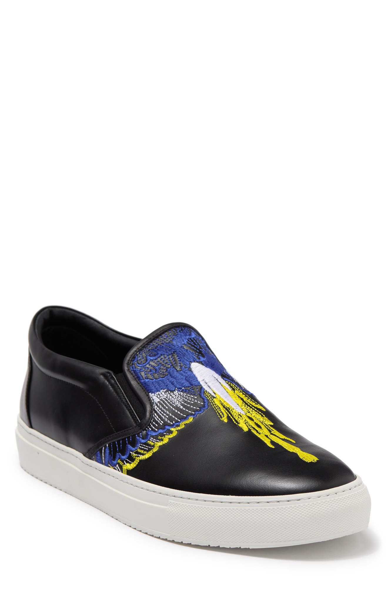 mini FALSK mixer Marcelo Burlon County Of Milan Embroidered Leather Slip-on Sneaker In Multi  | ModeSens