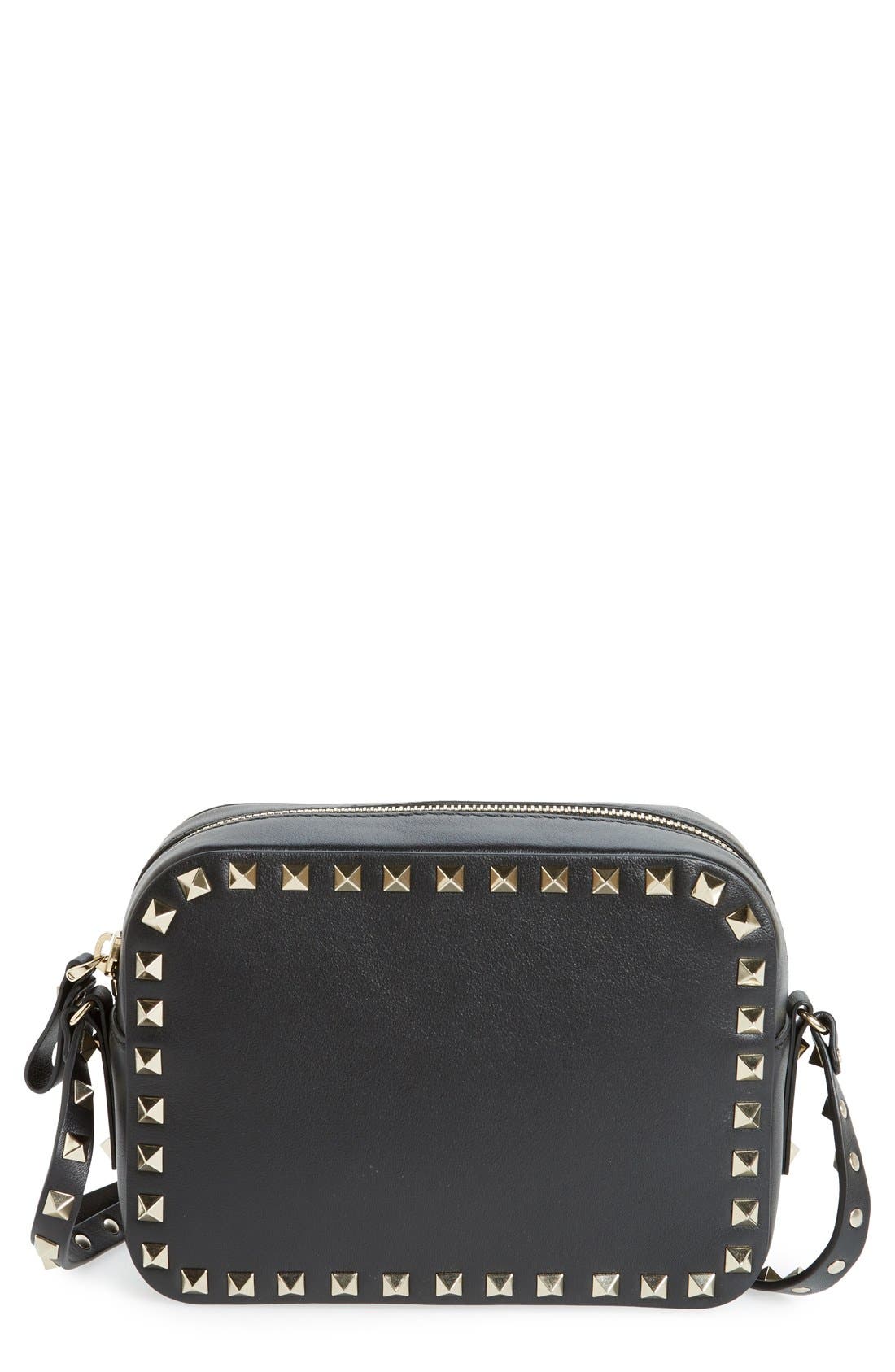 valentino camera bag black