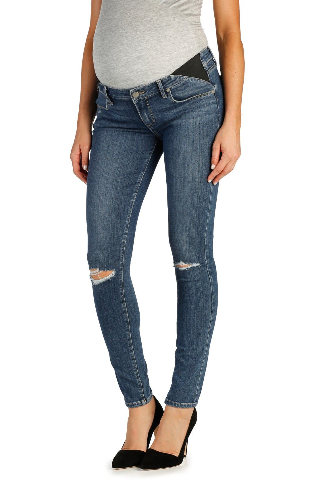 Paige Denim 'Verdugo' Maternity Jeans (Quinnley Destructed) Nordstrom
