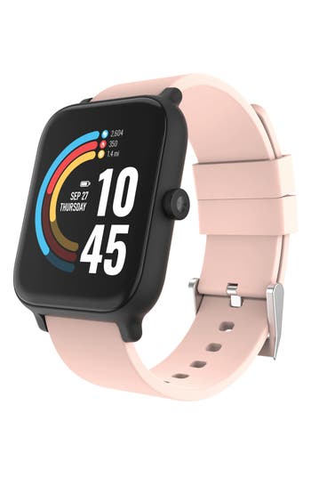 I Touch 24/7 Evo Rectangle Smartwatch, 43mm In Pink