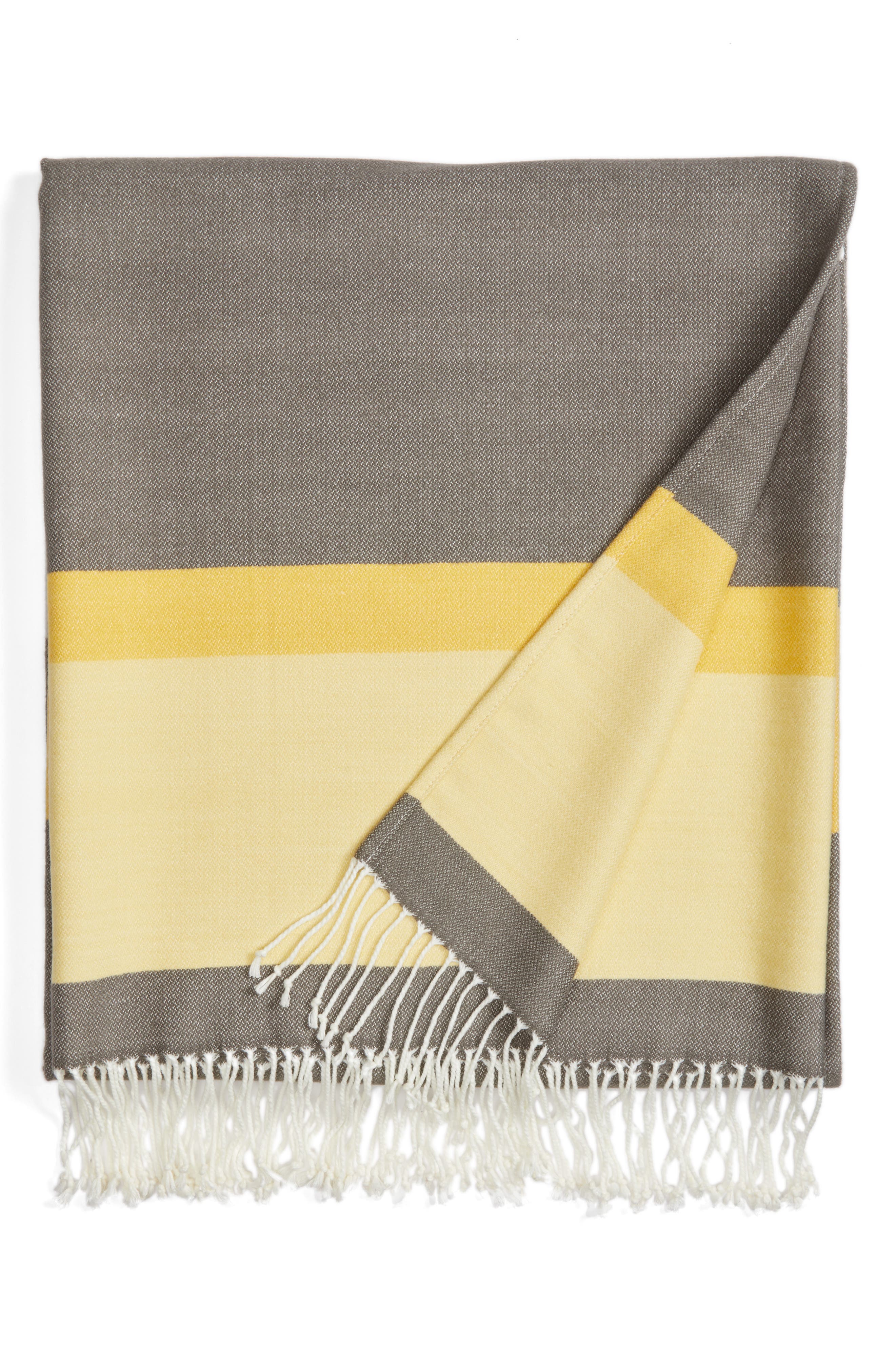 Nordstrom at Home Bold Stripe Throw Blanket Nordstrom