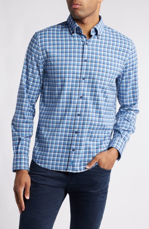 Shop Johnnie-o Tally Hangin' Out Performance Button-down Shirt In Victory