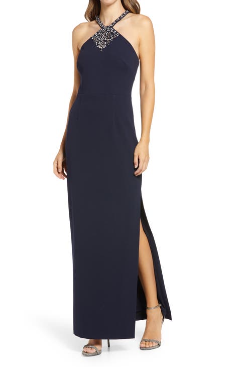 navy formal gown | Nordstrom