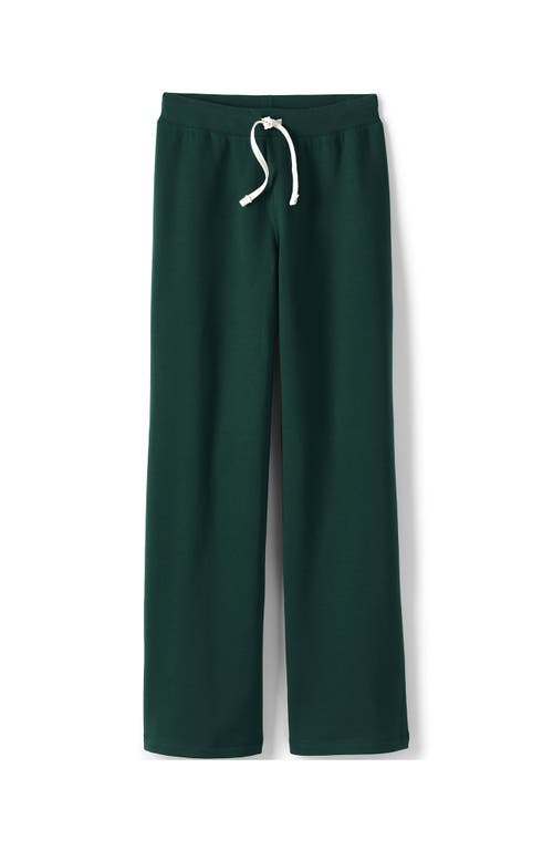 Lands' End School Uniform Sweatpants In Evergreen