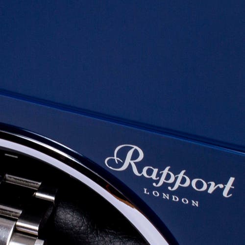 Rapport London Evolution Single Watch Winder In Blue