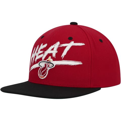 Miami Heat Mitchell & Ness 20 Years of Heat Color Flip Snapback Hat - Pink
