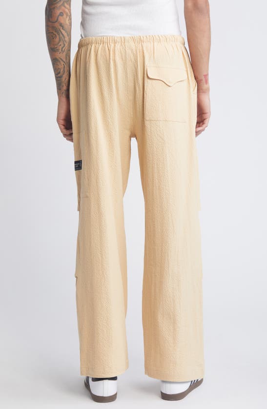 Shop Billionaire Boys Club Hammock Stretch Cotton Pants In Beige