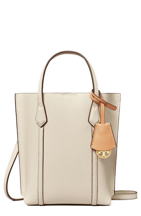 Tory Burch 51139930 Rodeo EW Tote Ivory Coral, Women's