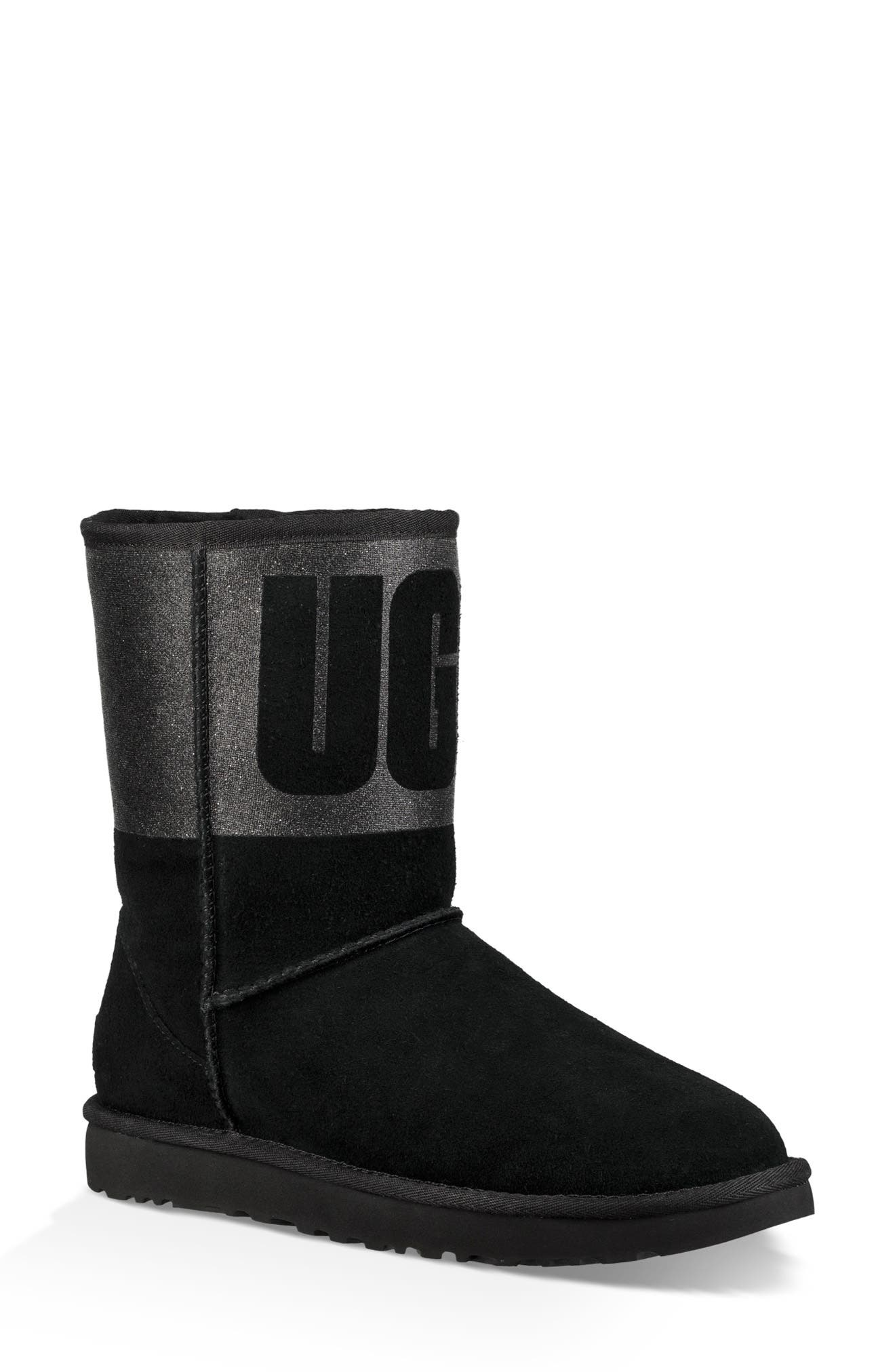 UGG® Sparkle Classic Bootie (Women) Nordstrom