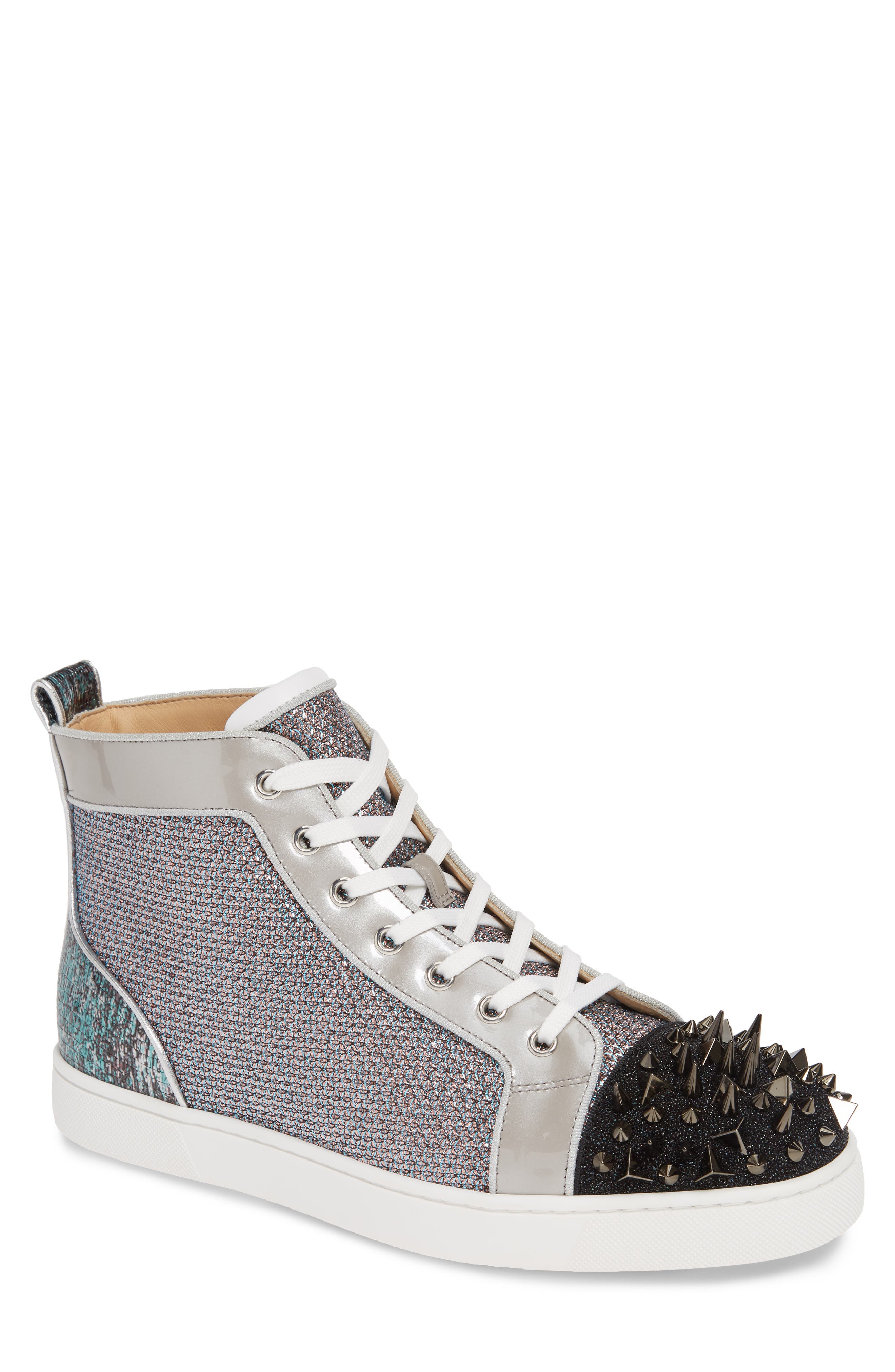 louboutin trainers high top