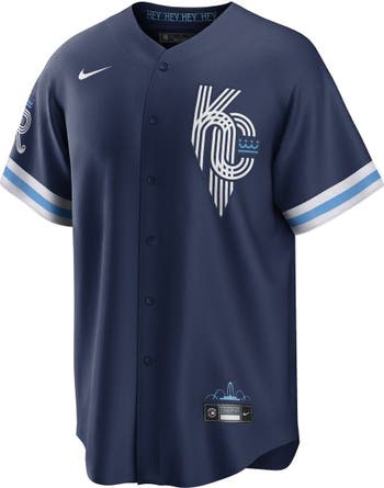 Kansas City Royals Nike Youth 2022 City Connect Replica Jersey - Navy