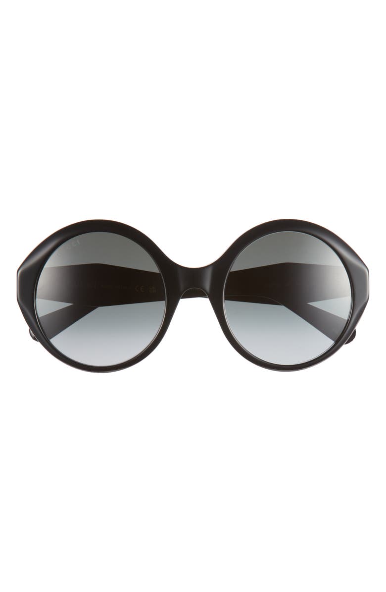 Gucci 54mm Round Sunglasses, Main, color, 