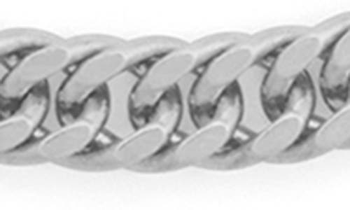 Fzn Curb Chain Bracelet In White