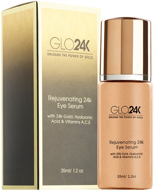 Glo24k Unleash The Power Of Gold Rejuvenating 24k Eye Serum In Na