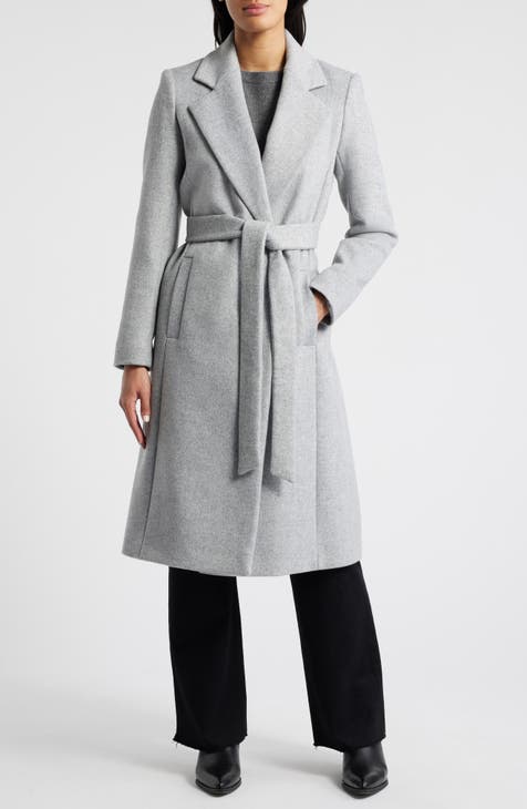 Women s Grey Wool Wool Blend Coats Nordstrom