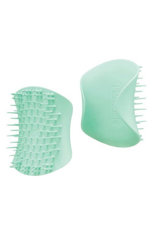 Shop Tangle Teezer The Scalp Exfoliator & Massager Brush In Mint