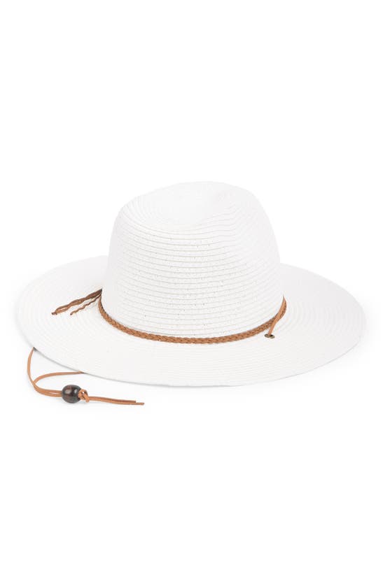 Shop Vince Camuto Straw Cowboy Hat In White