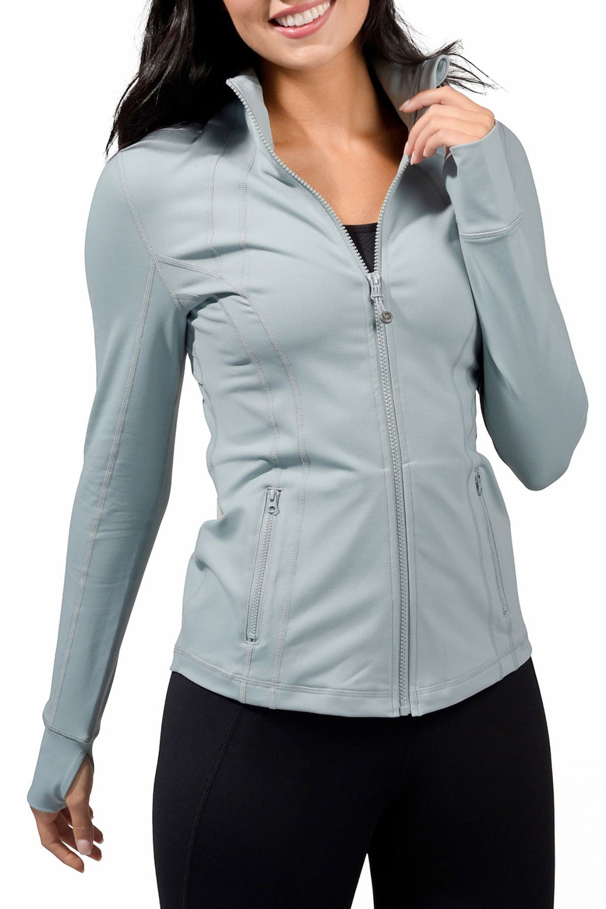 90 degree full zip runner jacket