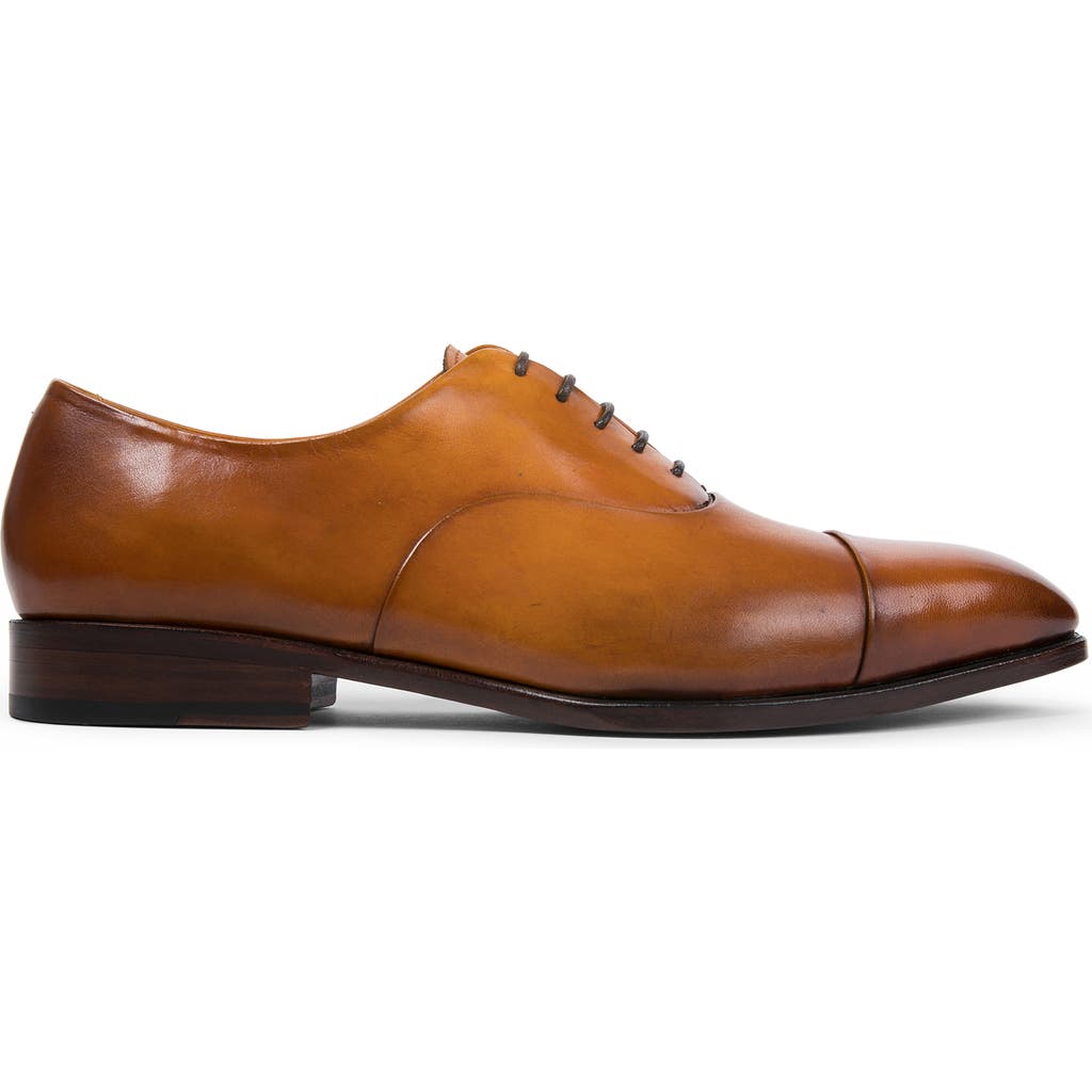 Anthony Veer Genoa Cap Toe Oxford In Tan