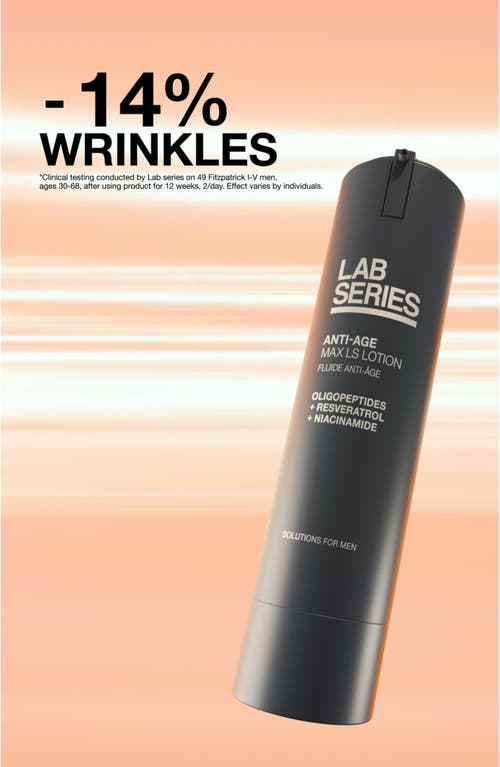 Lab Series Skincare For Men Anti-age Max Ls Lotion In Regular
